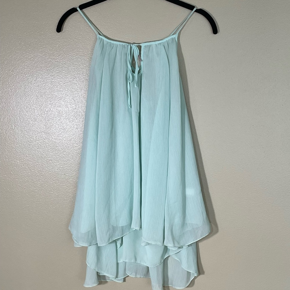 Flowy Mint Tank